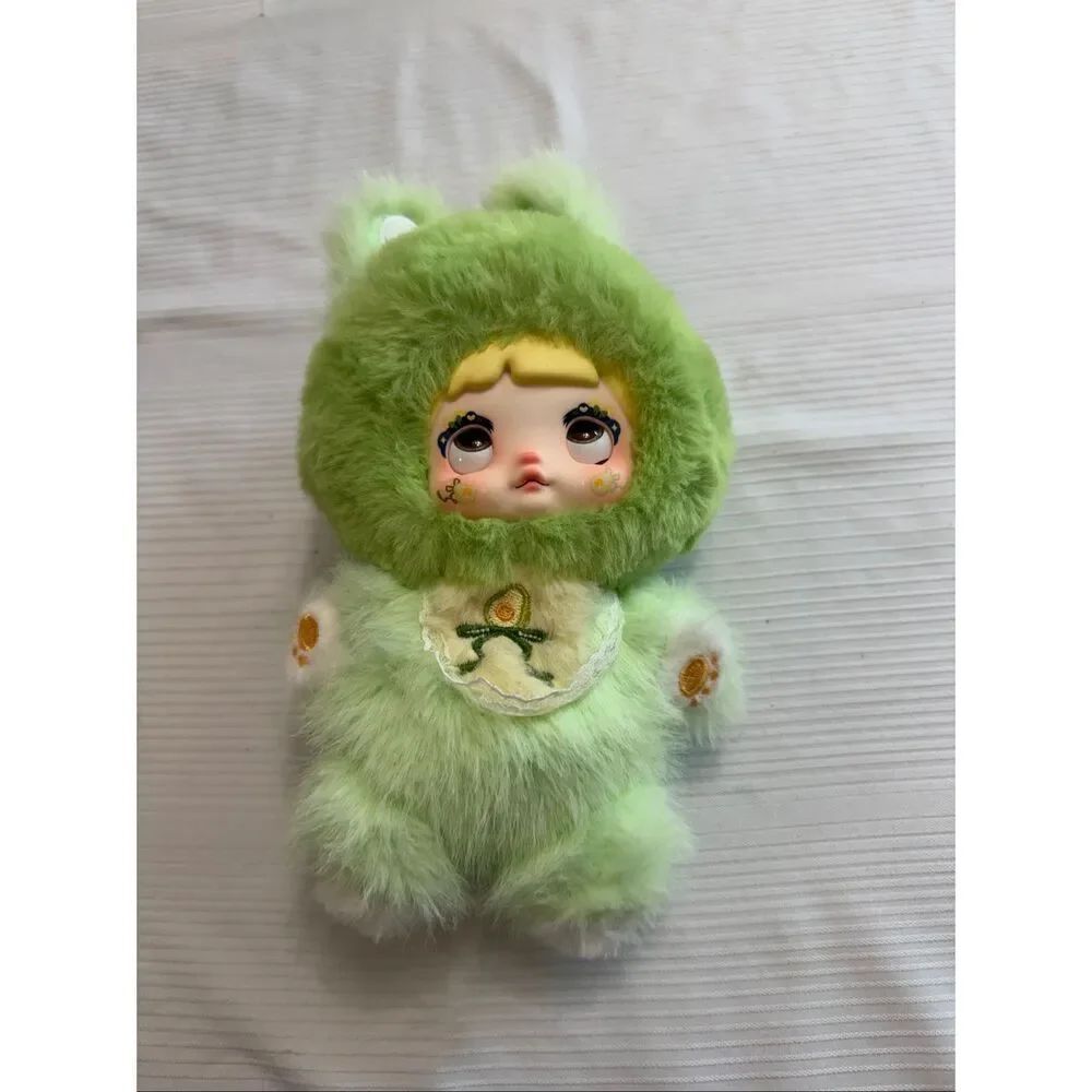 New Nommi Interesting Fruits Series Plush With Changing Eyes - Avocado